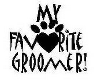MY FAVORITE GROOMER! logo