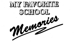 MY FAVORITE SCHOOL MEMORIES logo