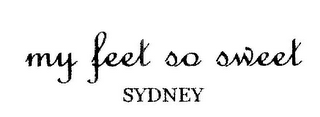 MY FEET SO SWEET SYDNEY logo