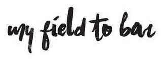 MY FIELD TO BAR logo