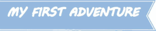 MY FIRST ADVENTURE logo