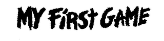 MY FIRST GAME logo