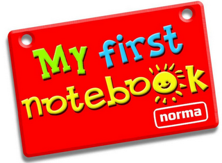 MY FIRST NOTEBOOK NORMA logo