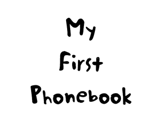 MY FIRST PHONEBOOK logo