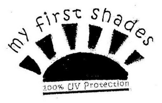 MY FIRST SHADES 100% UV PROTECTION logo