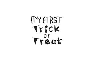 MY FIRST TRICK OR TREAT logo