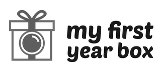 MY FIRST YEAR BOX logo