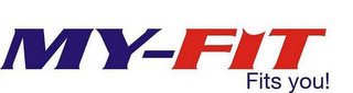 MY-FIT FITS YOU! logo