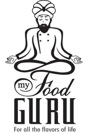 MY FOOD GURU FOR ALL THE FLAVORS OF LIFE logo
