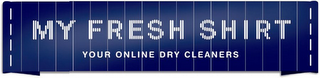 MY FRESH SHIRT YOUR ONLINE DRY CLEANERS logo