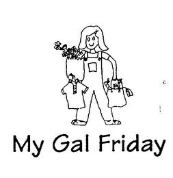 MY GAL FRIDAY logo