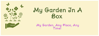 MY GARDEN IN A BOX MY GARDEN, ANY PLACE, ANY TIME logo