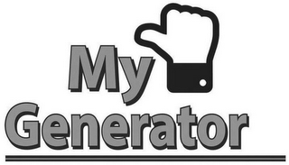 MY GENERATOR logo