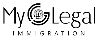 MY GO LEGAL IMMIGRATION logo