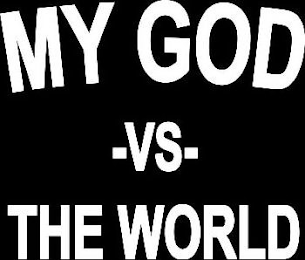 MY GOD -VS- THE WORLD logo
