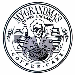 MY GRANDMA'S OF NEW ENGLAND COFFEE CAKE logo