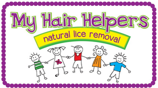 MY HAIR HELPERS NATURAL LICE REMOVAL logo