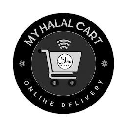 MY HALAL CART ONLINE DELIVERY HALAL logo