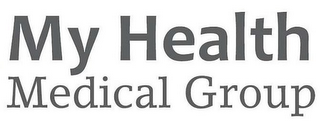 MY HEALTH MEDICAL GROUP logo