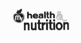 MY HEALTH & NURITION logo