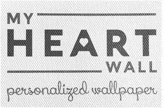 MY HEART WALL PERSONALIZED WALLPAPER logo