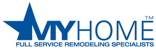 MY HOME FULL SERVICE REMODELING SPECIALISTS logo