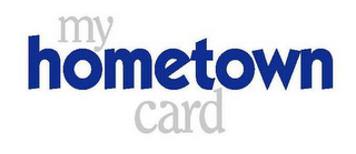 MY HOMETOWN CARD logo