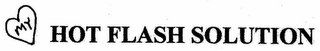 MY HOT FLASH SOLUTION logo