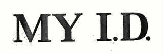 "MY I.D." logo