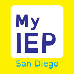 MY IEP SAN DIEGO logo