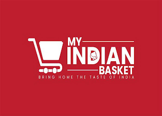 MY INDIAN BASKET BRING HOME THE TASTE OF INDIA logo