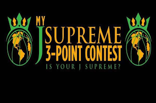 MY J SUPREME 3-POINT CONTEST IS YOUR J SUPREME? logo