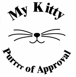 MY KITTY PURRRR OF APPROVAL logo