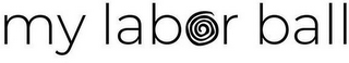 MY LABOR BALL logo