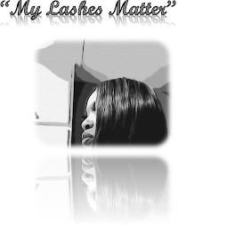 "MY LASHES MATTER" logo