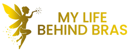 MY LIFE BEHIND BRAS logo