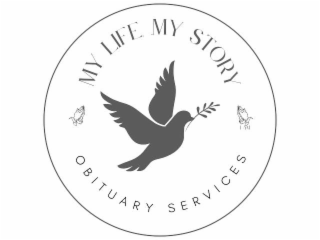 MY LIFE MY STORY OBITUARY SERVICES I AM logo