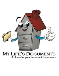 MY LIFE'S DOCUMENTS A HOME FOR YOUR IMPORTANT DOCUMENTS logo