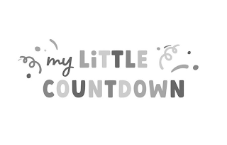 MY LITTLE COUNTDOWN logo