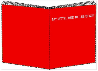 MY LITTLE RED RULES BOOK logo