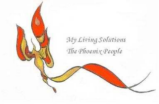 MY LIVING SOLUTIONS THE PHOENIX PEOPLE logo