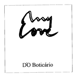 MY LOVE D'O BOTICARIO logo