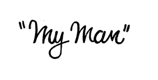"MY MAN" logo