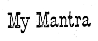MY MANTRA logo
