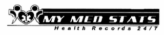 MY MED STATS HEALTH RECORDS 24/7 logo