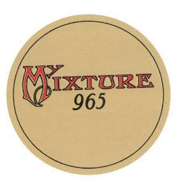 MY MIXTURE 965 logo