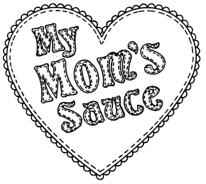 MY MOM'S SAUCE logo