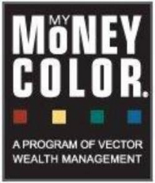 MY MONEY COLOR. A PROGRAM OF VECTOR WEALTH MANAGEMENT logo