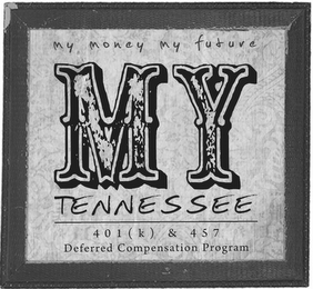 MY MONEY MY FUTURE MY TENNESSEE 401(K) & 457 DEFERRED COMPENSATION PROGRAM logo