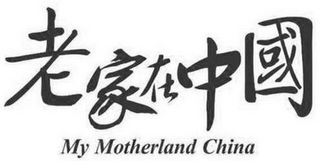 MY MOTHERLAND CHINA logo